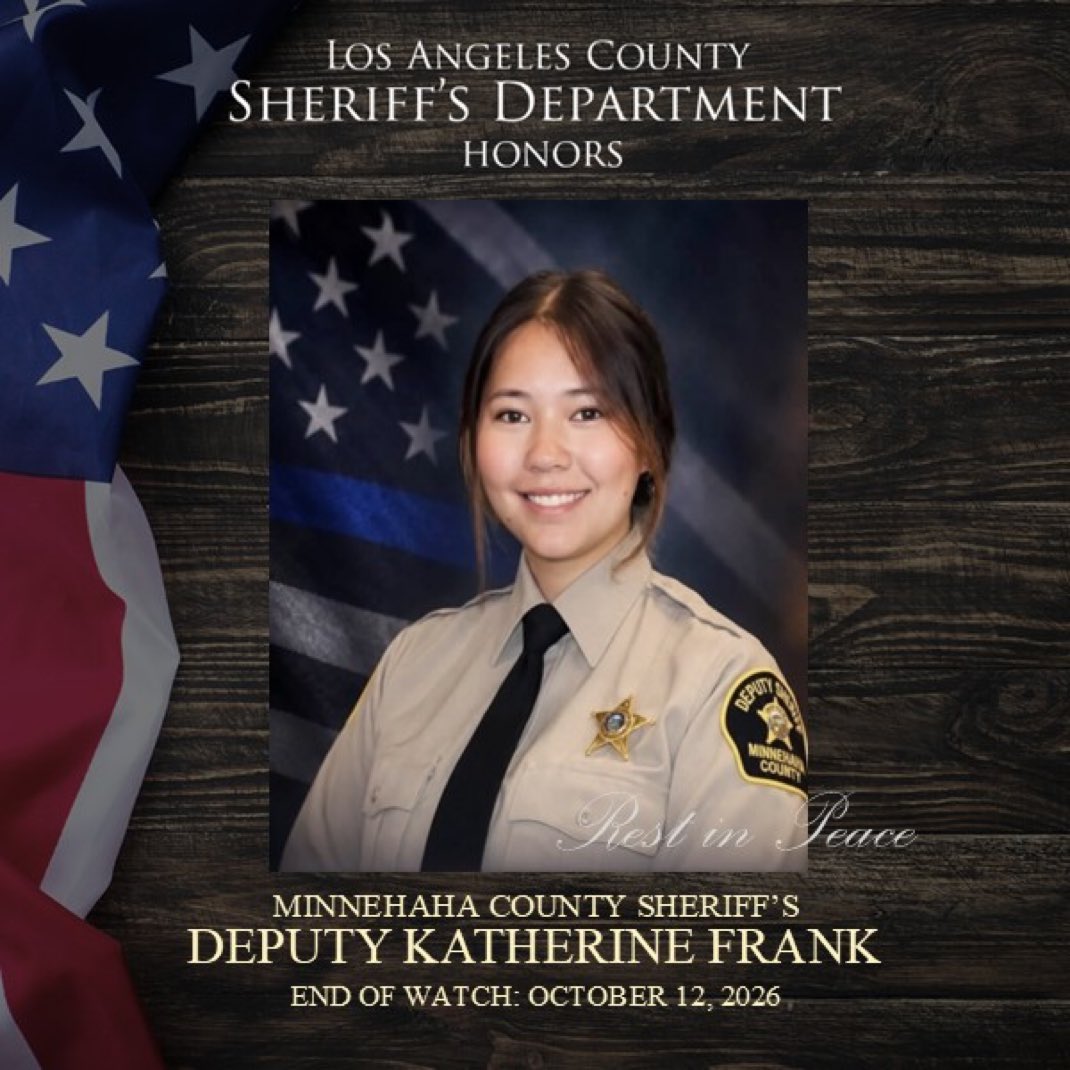Sioux Falls, South DakotaA 26 year old Minnehaha Sheriff's Deputy has died after being shot on Friday night. Katherine leaves behind five siblings, her grandparents, her boyfriend, and parents.